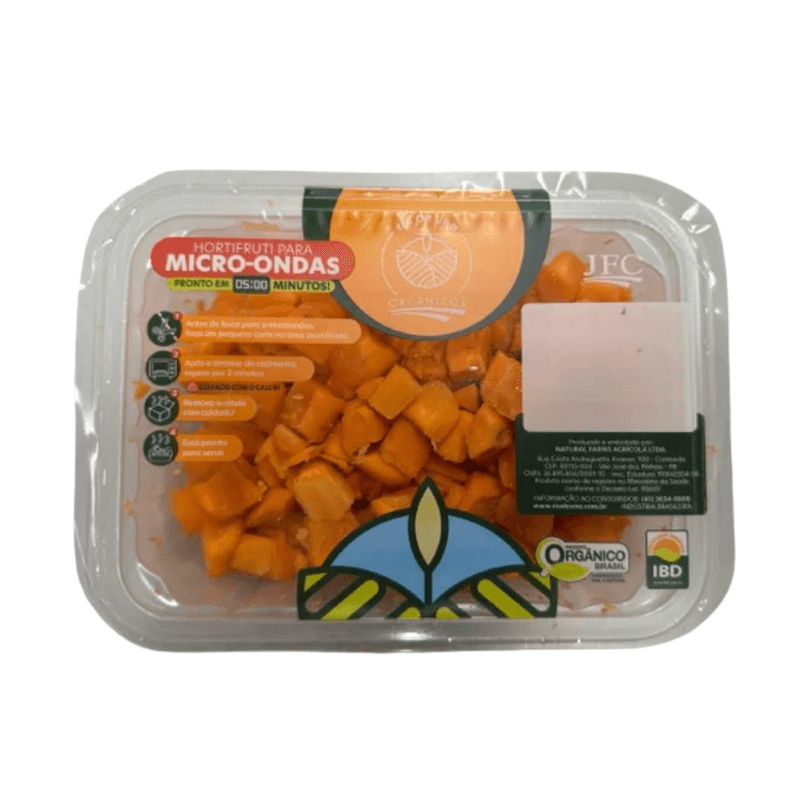 Cenoura Em Cubos Orgânica Rio De Una 400g