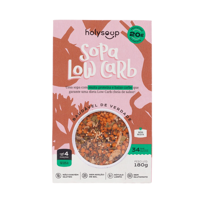 SOPA LOW CARB HOLYSOUP 160G