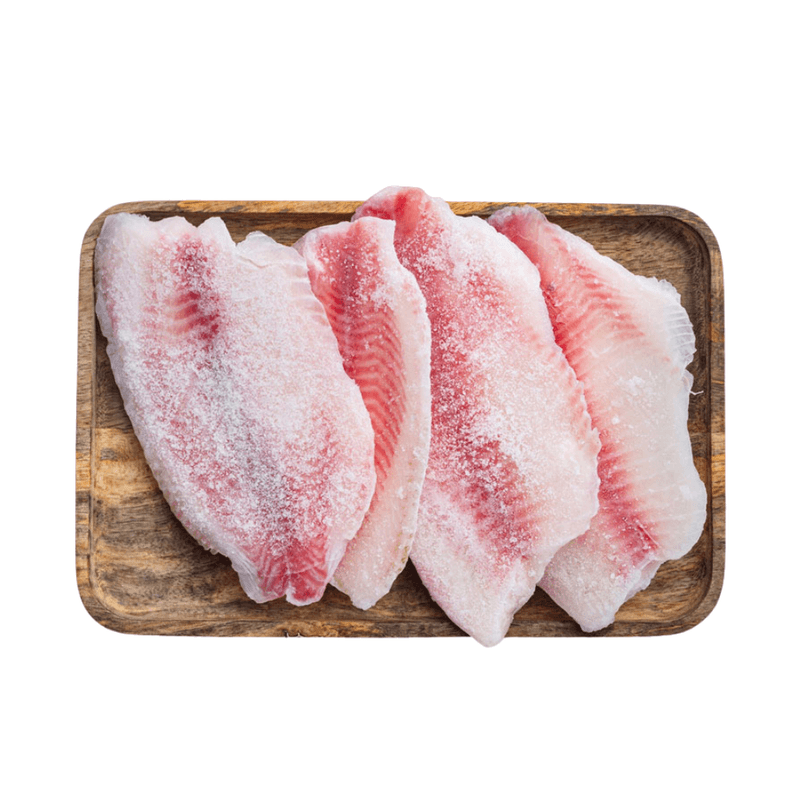 FILE TILAPIA SEM PELE CONGELADA A VACUO