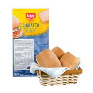 Pão Ciabata Sem Glúten E Sem Lactose Schar 200 G