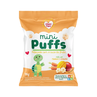Biscoito Arroz Puffs Manga Cenoura Nhami Mami 15 G