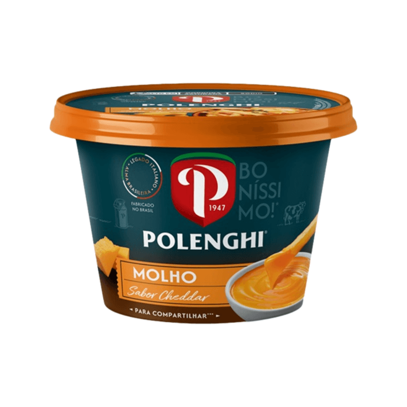 Molho Sabor Cheddar Polenghi 220 G