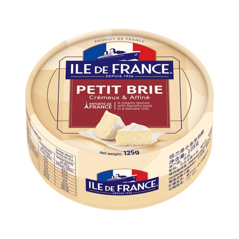 Queijo Petit Brie Ile De France 125 G