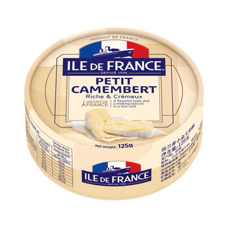 Queijo Petit Camembert Ile De France 125g