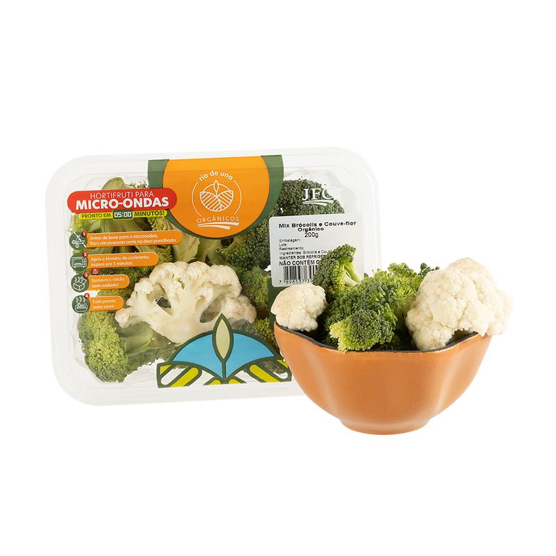 Brócolis E Couve Flor Florete Orgânico Rio De Una 200g