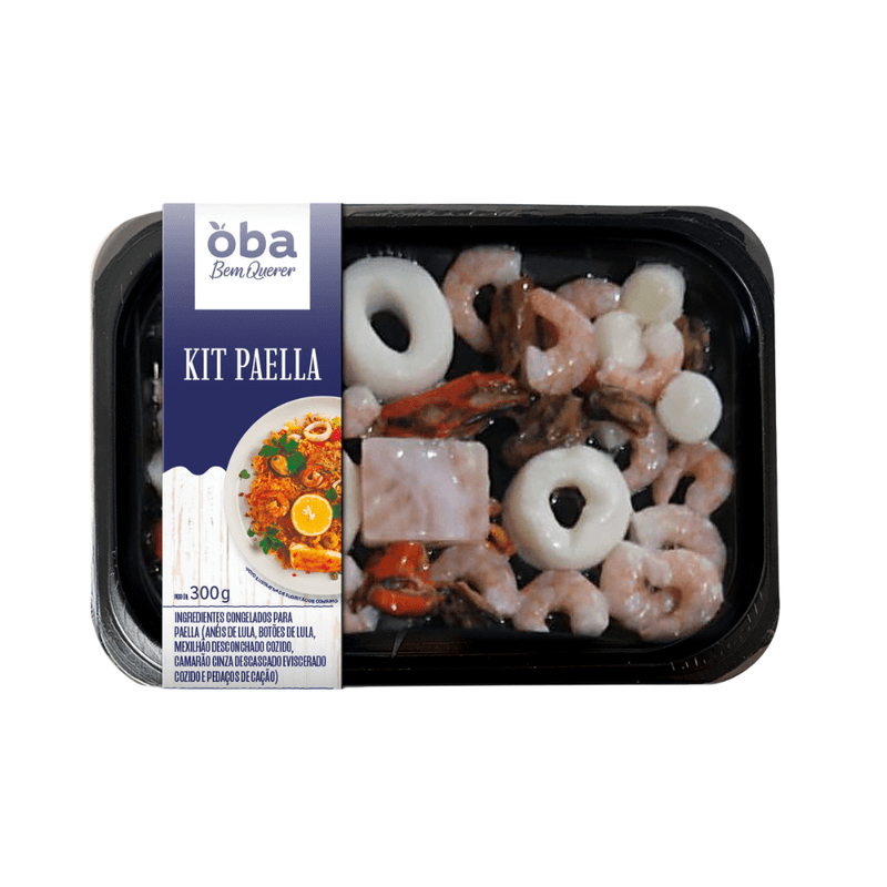 KIT PAELLA CONG SKIN PACK MAR E RIO 250G