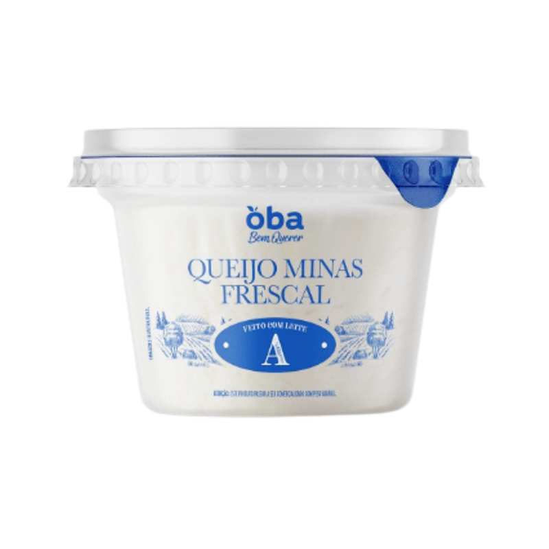Queijo Minas Frescal Feito Com Leite A Oba Bem Querer