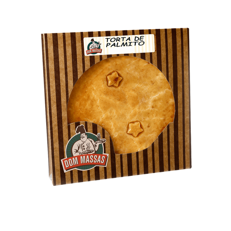 Torta De Palmito Com Requeição Dom Massas 550 G