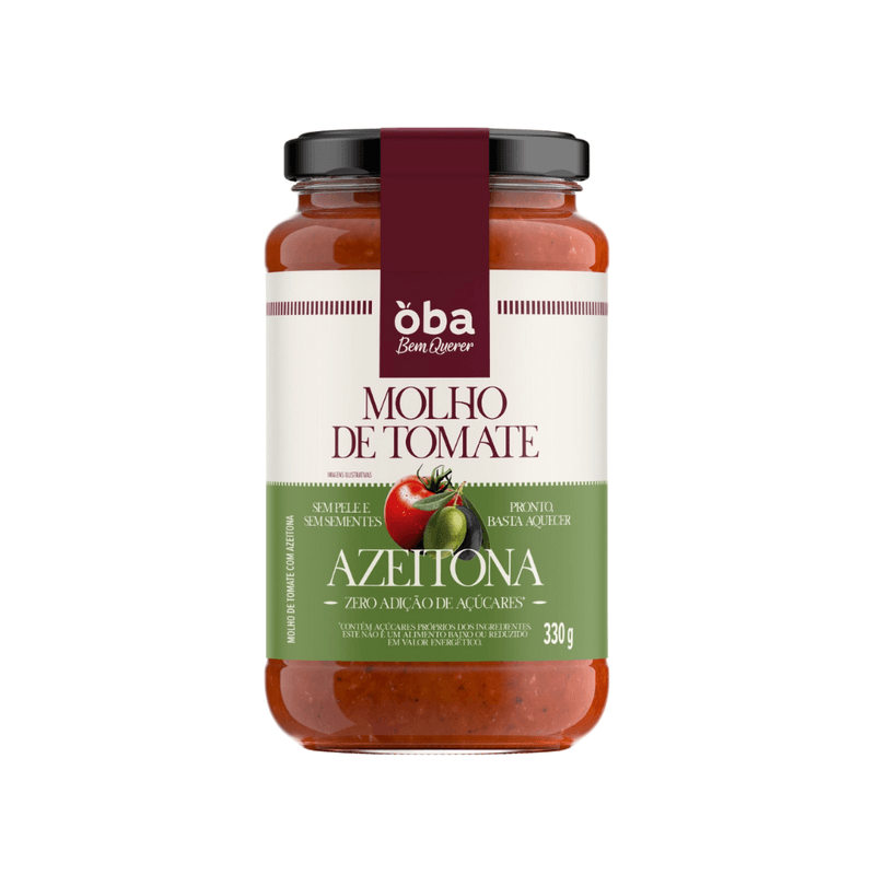 MOLHO TOMATE AZEITONA OBQ 330G