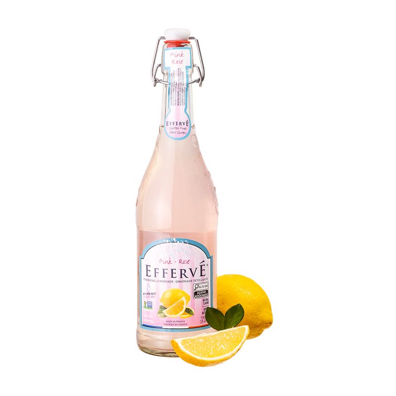 Soda Francesa Pink Lemonade Effervé 750 Ml