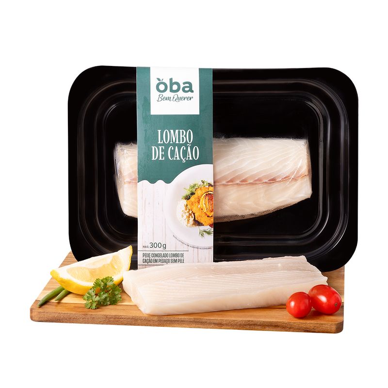 Lombo De Cação Congelado Oba Bem Querer 300g