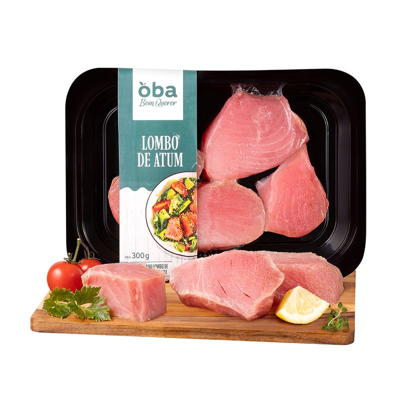 Lombo De Atum Congelado Oba Bem Querer 300g