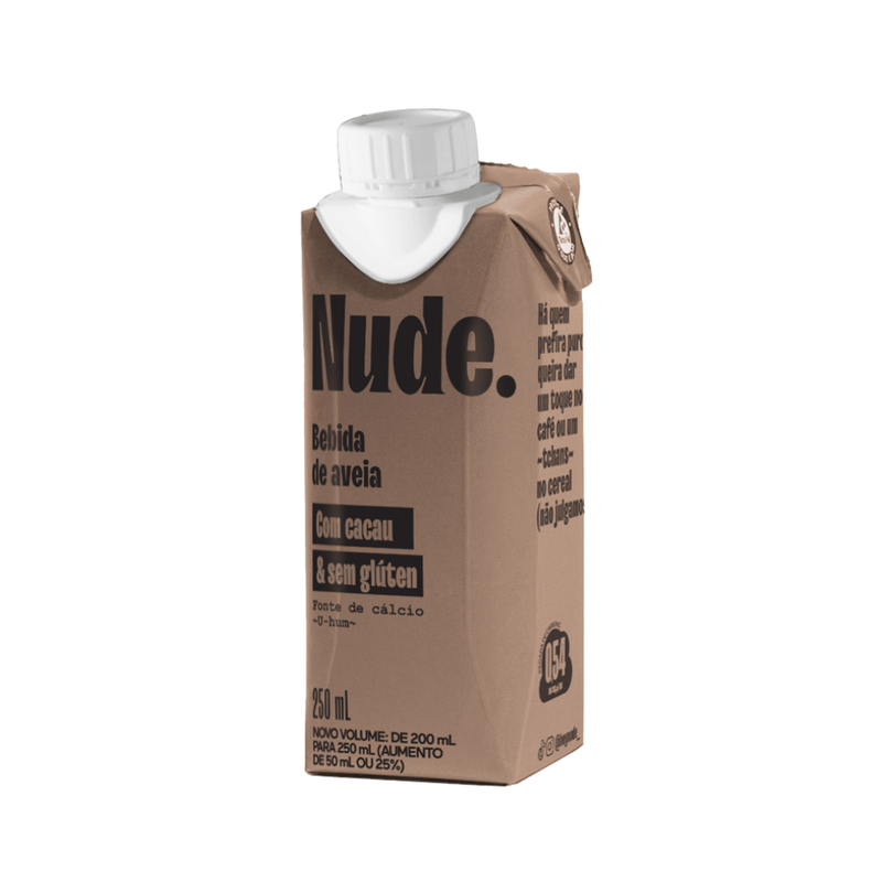 Bebida De Aveia To Go Chocolate Nude 250ml
