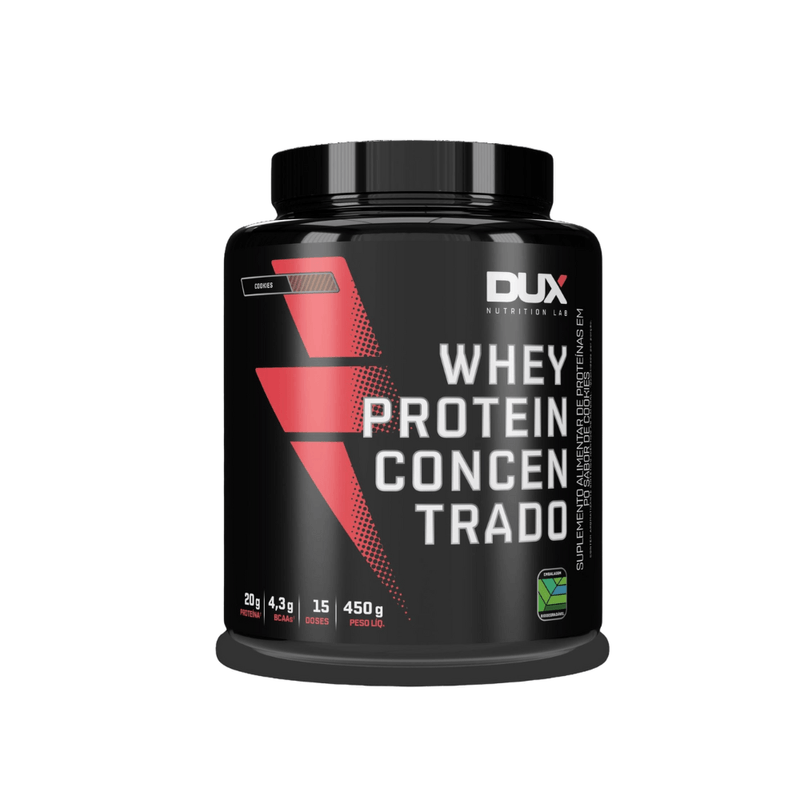 Whey Protein Concentrado Cookies Dux 450 G