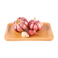 Alho Roxo Na Bandeja