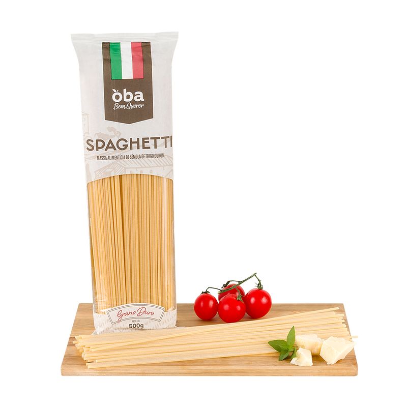 Macarrão Spaghetti Grano Duro Oba Bem Querer 500 G