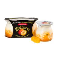 Iogurte Grego De Maracujá E Manga Zero Lactose Delicari 340 G