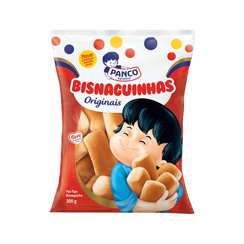 PAO BISNAGUINHA PANCO 300G ORIGINAL