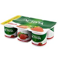 Iogurte Activia Morango Com Probióticos 600g