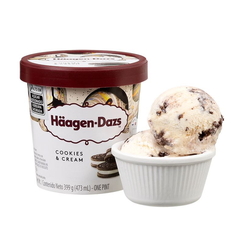 SORV HAAGEN DAZS 473ML COOKIES CREAM