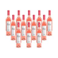 Caixa de Vinho Português Pinta Negra Rosé Adegamãe Rosé 750 Ml - 12 unidades