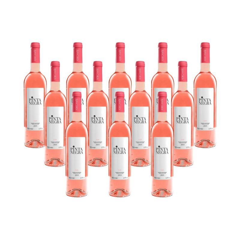 Caixa-de-Vinho-Portugues-Pinta-Negra-Rose-Adegamae-Rose-750-Ml-12-unidades