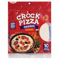 Massa Para Pizza De Frigideira Crock Pizza  250 G