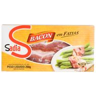 Bacon Em Fatias Sadia 250g