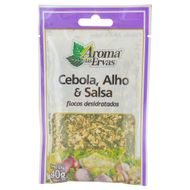 Tempero Cebola Alho Salsa Aroma Das Ervas 40 G