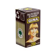 Palito Roliço Gina  200 Uns