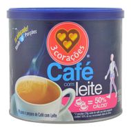 Café Com Leite Tradicional 3 Corações 330 G