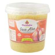 Puro Alho Em Pasta Sem Sal Mundialho 400 G