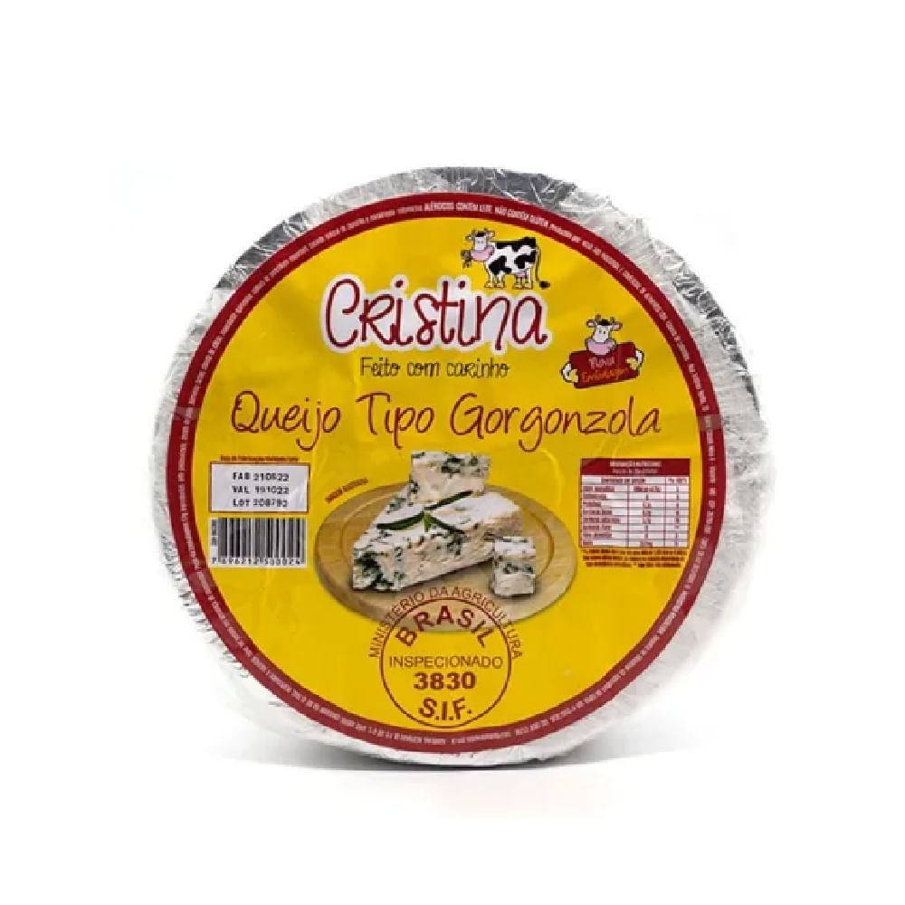 Queijo Gorgonzola Dolce IGOR Pedaço 150g - Gorgonzola e Roquefort