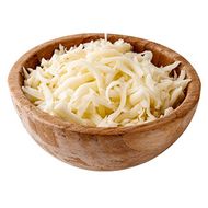 Queijo Muçarela De  Búfala Manta Bom Destino Ralado Kg