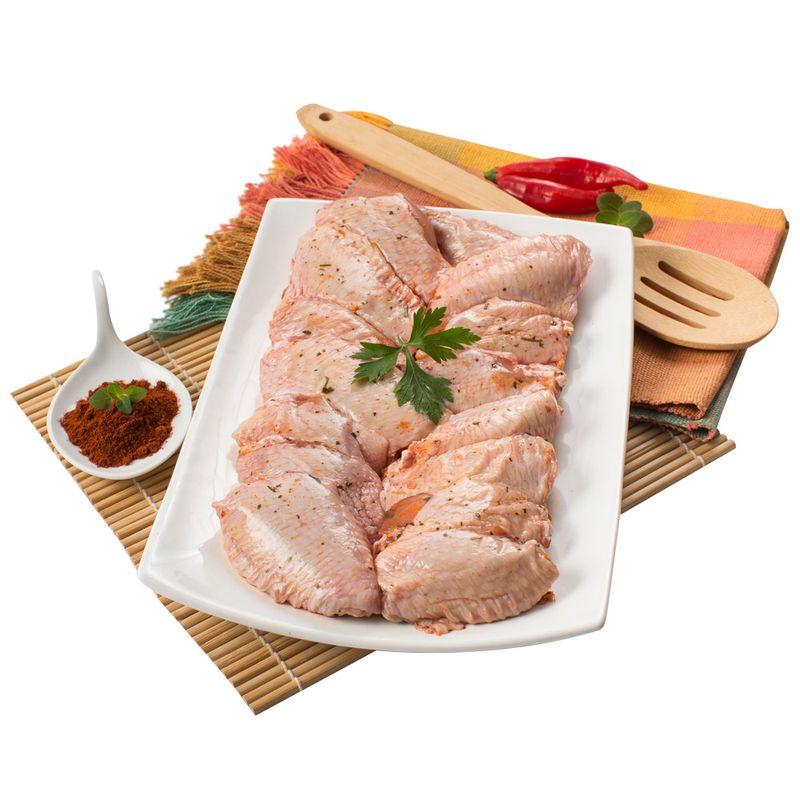 Meio Da Asa De Frango Temp Kg