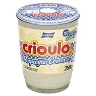 Requeijão Cremoso Tradicional Crioulo 250 G