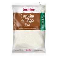Farinha De Trigo Fina Integral Jasmine 1 Kg
