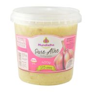 Puro Alho Triturado Sem Sal Mundialho 400 G