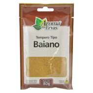 Tempero Baiano Sabor Nordestino Aroma Das Ervas 80 G