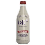 Leite Magro Semi Desnatado Pasteurizado Letti 1l