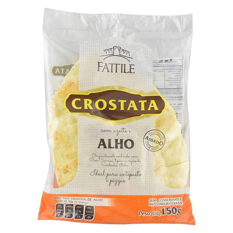 Crostata Com Alho Cruz Souza 150 G