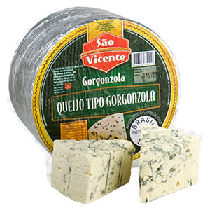 QUEIJO GORGONZOLA SÃO VICENTE EM LASCAS KG - Oba Hortifruti