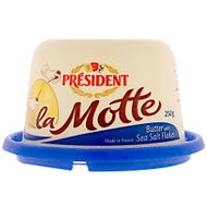 Manteiga La Motte Com Sal President 250g