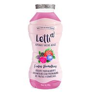 Iogurte De Frutas Vermelhas Semi Desnatado Letti 600g