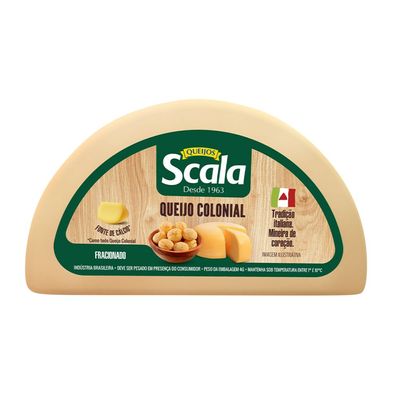 Queijo Colonial Scala Peça Kg
