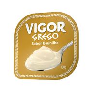 Iogurte De Baunilha Grego Vigor 100g