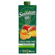 Suco Misto Maçã Laranja E Manga Suvalan 1 Litro