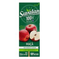 Suco De Maçã Sem Açúcar Suvalan 200 Ml