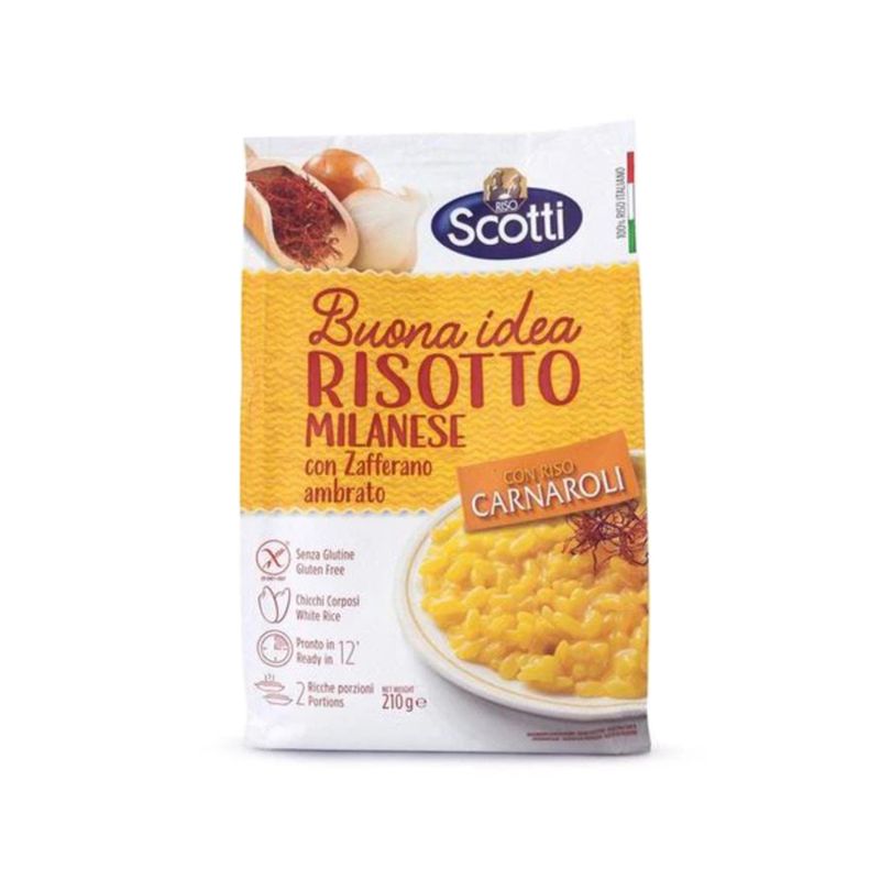Risotto Italiano Com Açafrão Scotti 210 G