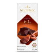 Chocolate 60% Montblanc 80 G